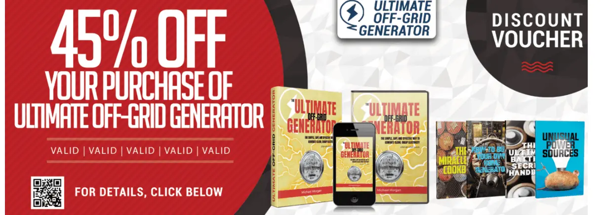 The Ultimate OFF-GRID Generator 45 percent off